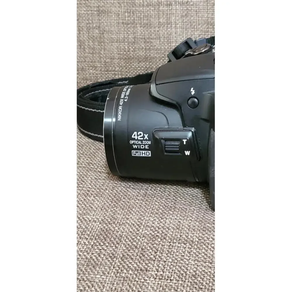 Nikon Coolpix P510 16.1MP 42X Zoom Digital Camera Untested